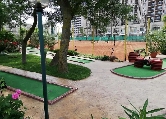 Апартамент Charis Cozy Family At Sun Village Complex Close To The *